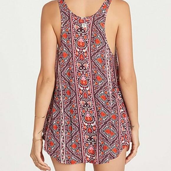 Billabong Sangria "Never Knew" High Low Top - Picture 2 of 8